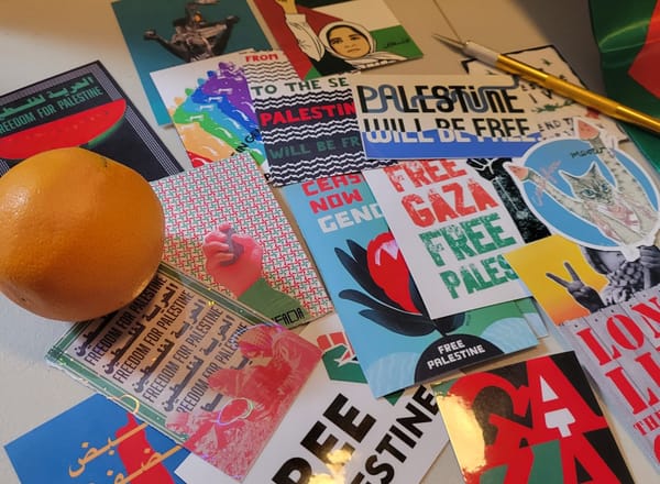 Free Gaza, Free Stickers Project